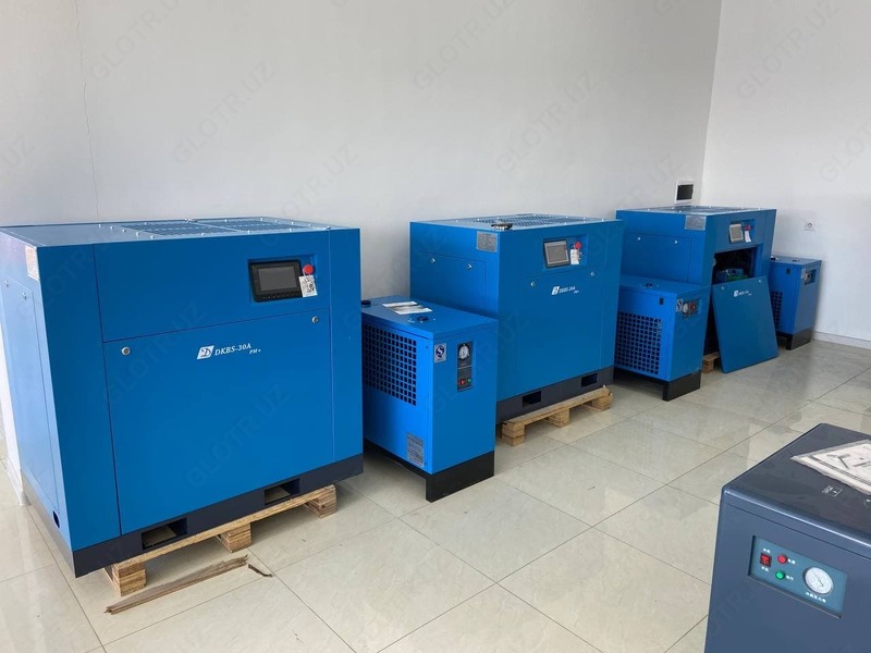  Винтовой компрессор DEJURA 22 kw (с инвертором) - 