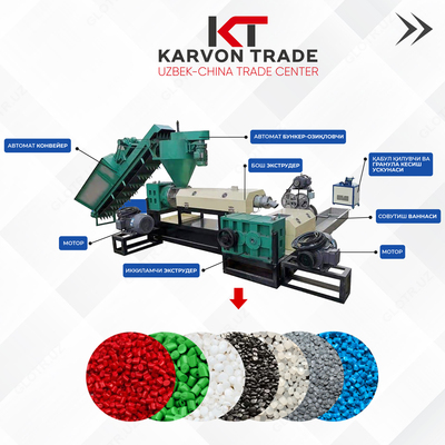 PE / PP materiallari uchun granulyator (omborda va buyurtmada) - 233 282 985 so'm / dona