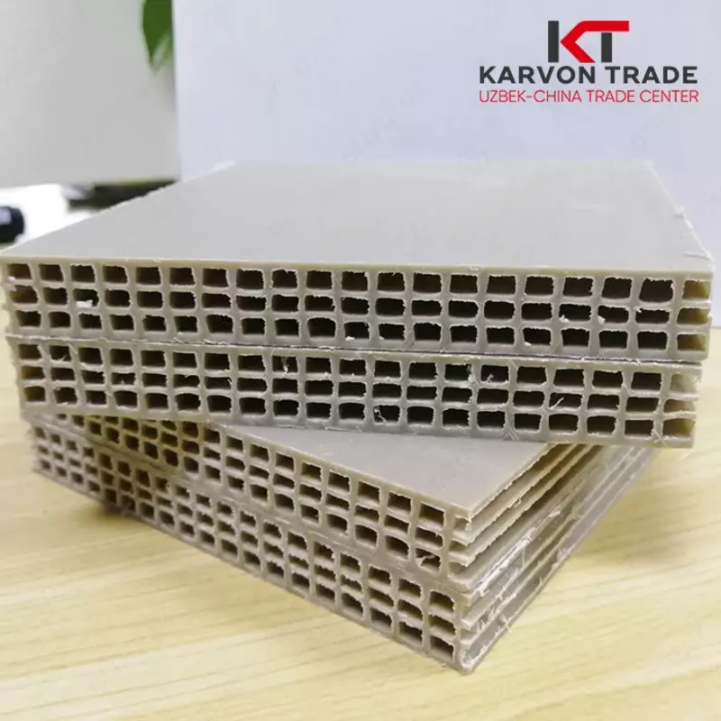   Линия экструзии пластиковой опалубки (ПП)