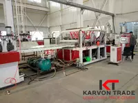  Линия экструзии пластиковой опалубки (ПП) Karvon Trade OOO