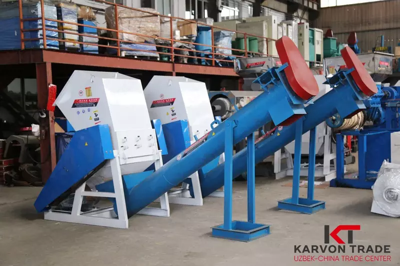  Дробилка для полиэтилен и полипропилена SWP-1000 (ПП/ПЭ) Karvon Trade OOO