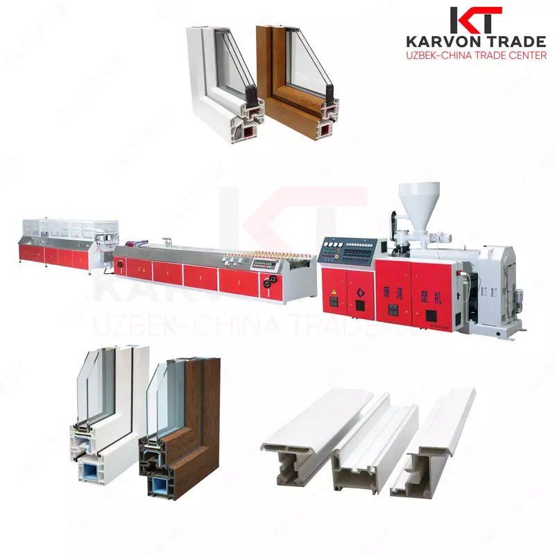 PVX profil ishlab chiqarish liniyasi