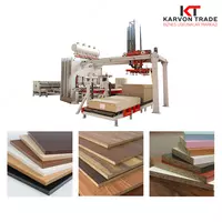 МДФ ва акрил листларни ламинация қилиш линияси (автомат)