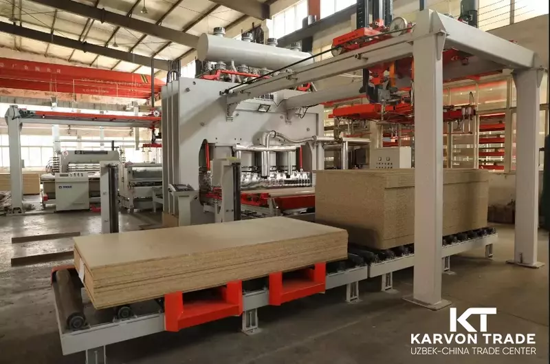   МДФ ва акрил листларни ламинация қилиш линияси (автомат)