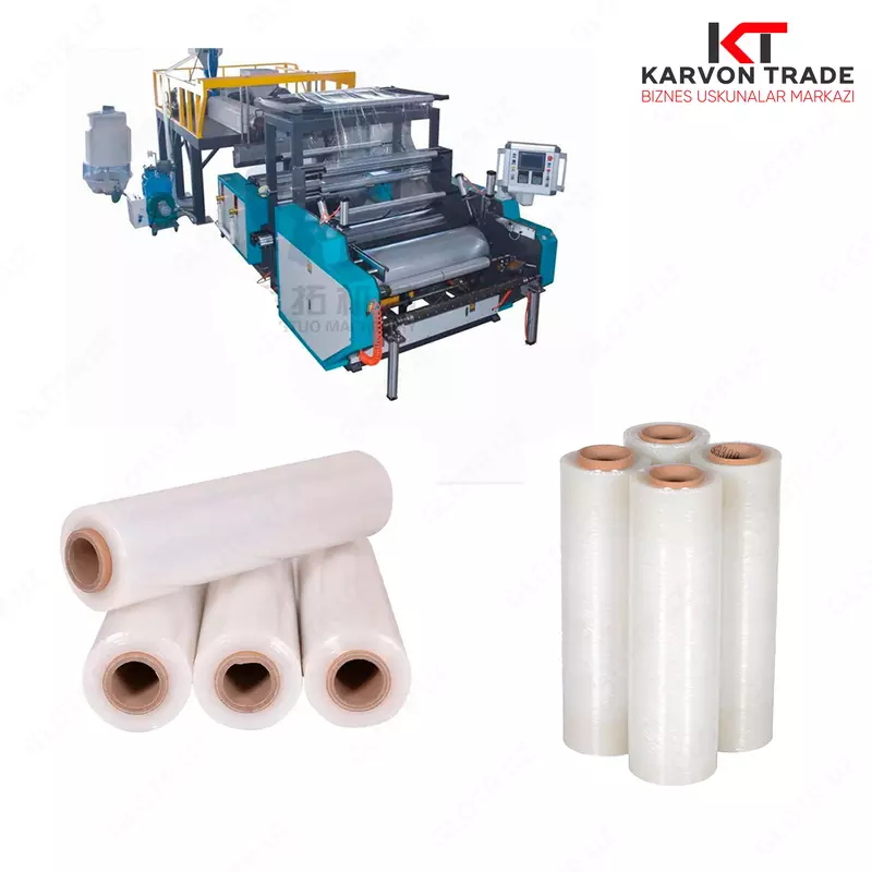 Streych plyonkalari ishlab chiqarish liniyasi