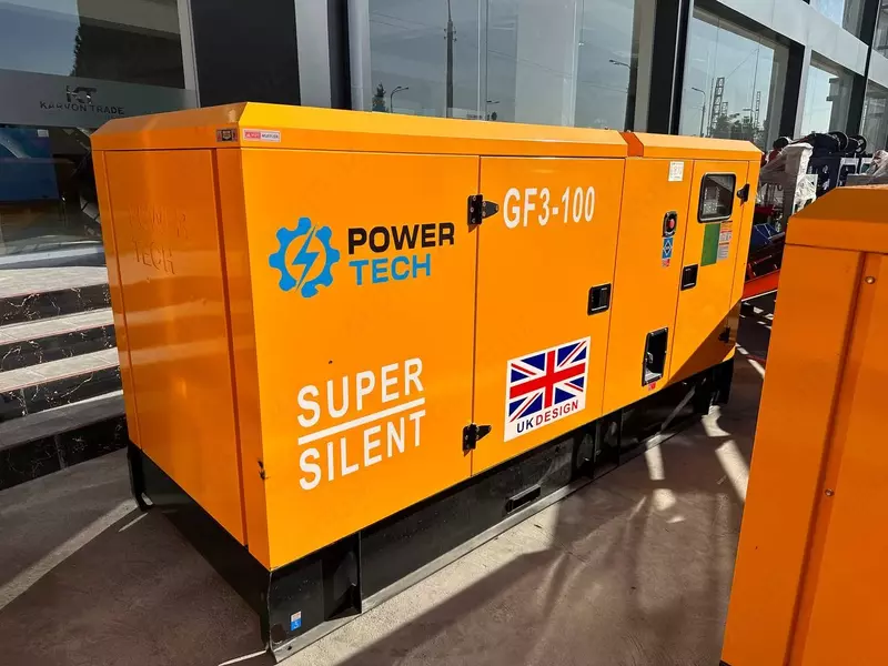 Дизельный генератор POWERTECH (100кВт/125кВА) "Karvon Trade" OOO