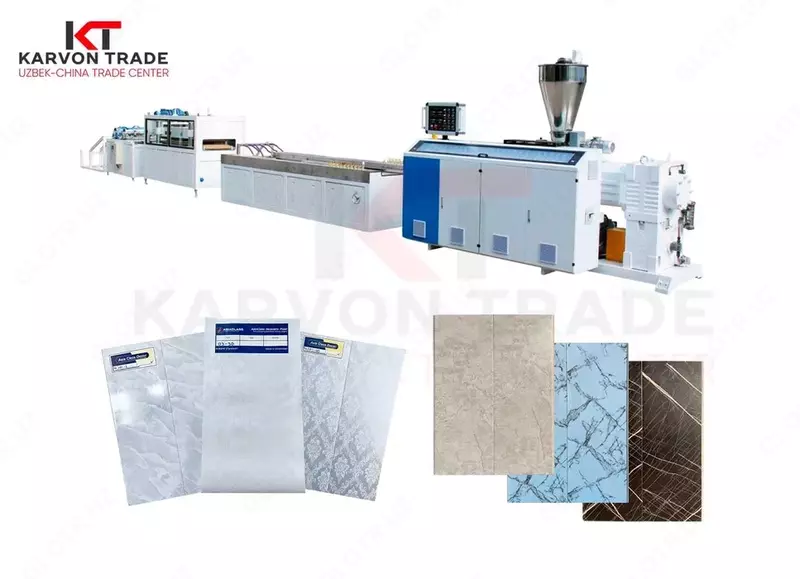 Линия по производству декоративных панелей ПВХ