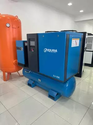 Винтовой компрессор портативный моноблочный