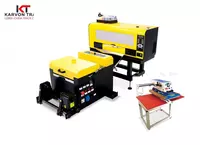 Текстильный DTF принтер XF-400D+400H