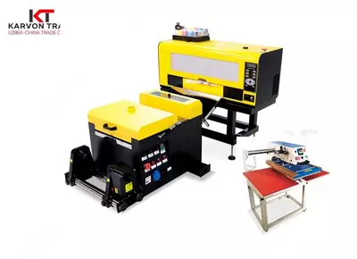 Текстильный DTF принтер XF-400D+400H