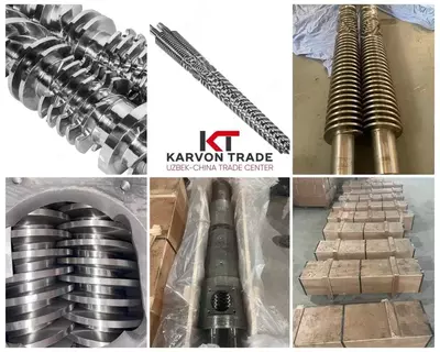 PVX ekstruderlar uchun vintli sleeve (vida jufti).