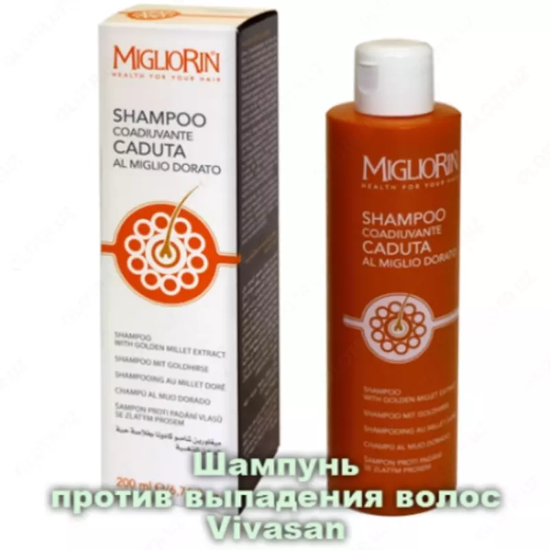 Шампунь против выпадения волос Миглиорин Vivasan