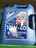 Синтетическое моторное масло 10w-40 Liqui Moly