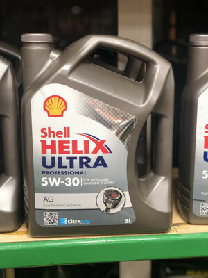 Синтетическое моторное масло Shell Helix Ultra 5w-30 - 321 сум / шт.