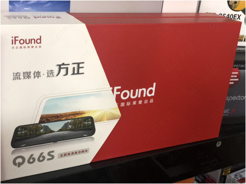 Зеркало с видеорегистратором iFound Q66S - 699 сум