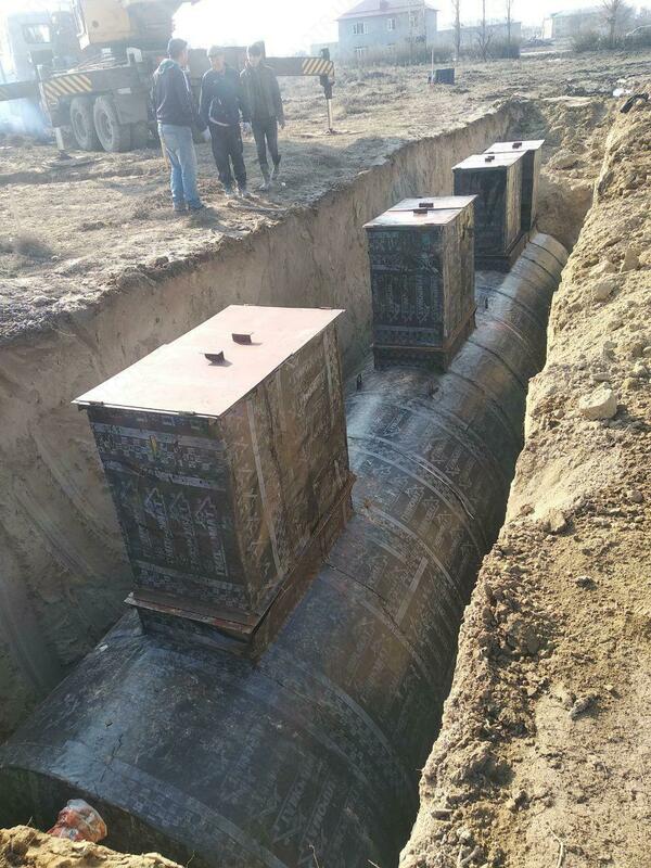 Локальные очистные станции подземного типа Только в розницу