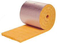 Минеральная вата (стекловата) с фольгой - от {0} сум
