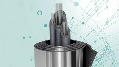 Теплоизоляция на основе вспененного синтетического Каучука - 90 000 сум / шт.