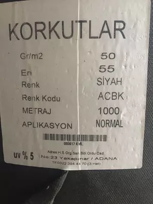 Tuproqni qoplaydigan materialni mulchalash Agrospan Ulgurji va chakana