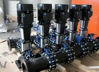 Станции повышения давления со шкафом управления (от 2 х до 6 насосов) - по запросу