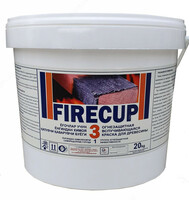 Olovga chidamli suv dispersiyali bo'yoq FIRECUP 3 20 kg