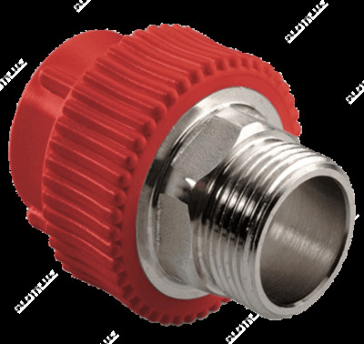 Муфта комбинированная ПП под ключ D50-1 1/2 Муфта комбинированная ПП под ключ D50-1 1/2"HP