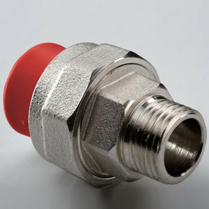 Муфта комбинированная разъёмная раструбная ПП D25-1/2"HP - по запросу