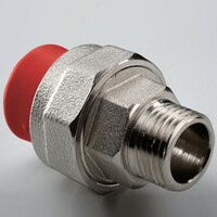 Муфта комбинированная разъёмная раструбная ПП D40-1 1/4"HP - по запросу