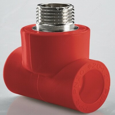 Тройник комбинированный ПП D25x1/2"25 HP - Цена по запросу