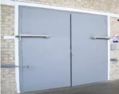 Ворота противопожарные металлические ПВР-60