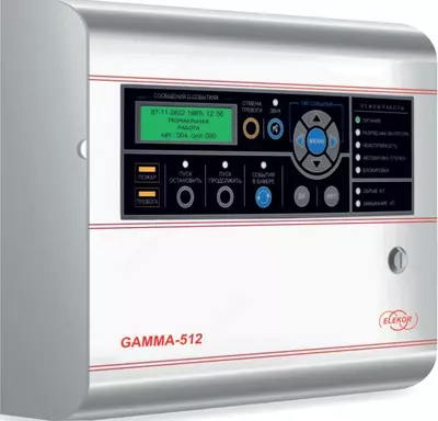 Прибор адресно-аналоговый приемно-контрольный охранно-пожарный и управления Gamma-512