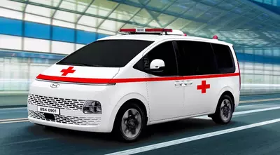 Машина скорой помощи Hyundai Staria Ambulance/ цена с растаможкой