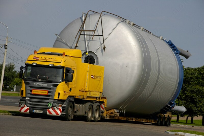 Услуги по перевозке негабаритных грузов из Европы в Узбекистан