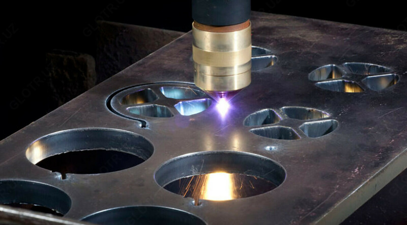 Резка отверстий в металле толщиной до 1 мм