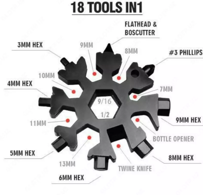 Мульти инструмент 18 в 1 - 95 000 сум