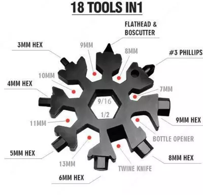 Мульти инструмент 18 в 1 - 95 000 сум / шт.