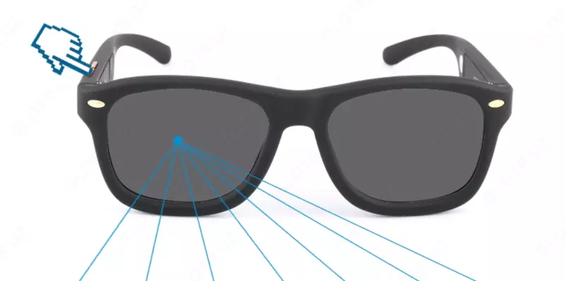 УМНЫЕ СОЛНЦЕЗАЩИТНЫЕ ОЧКИ С РЕГУЛИРУЕМОЙ ЯРКОСТЬЮ