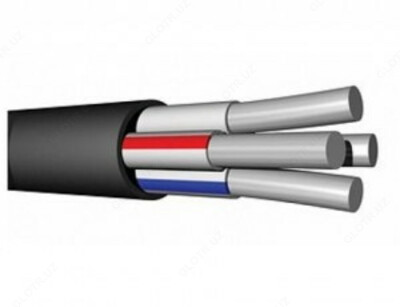 Силовой кабель ПВХ-изоляции АВВГ 3x25+1x16(ож)-0