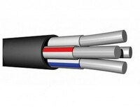 Силовой кабель ПВХ-изоляции АВВГ 3x25+1x16(ож)-0