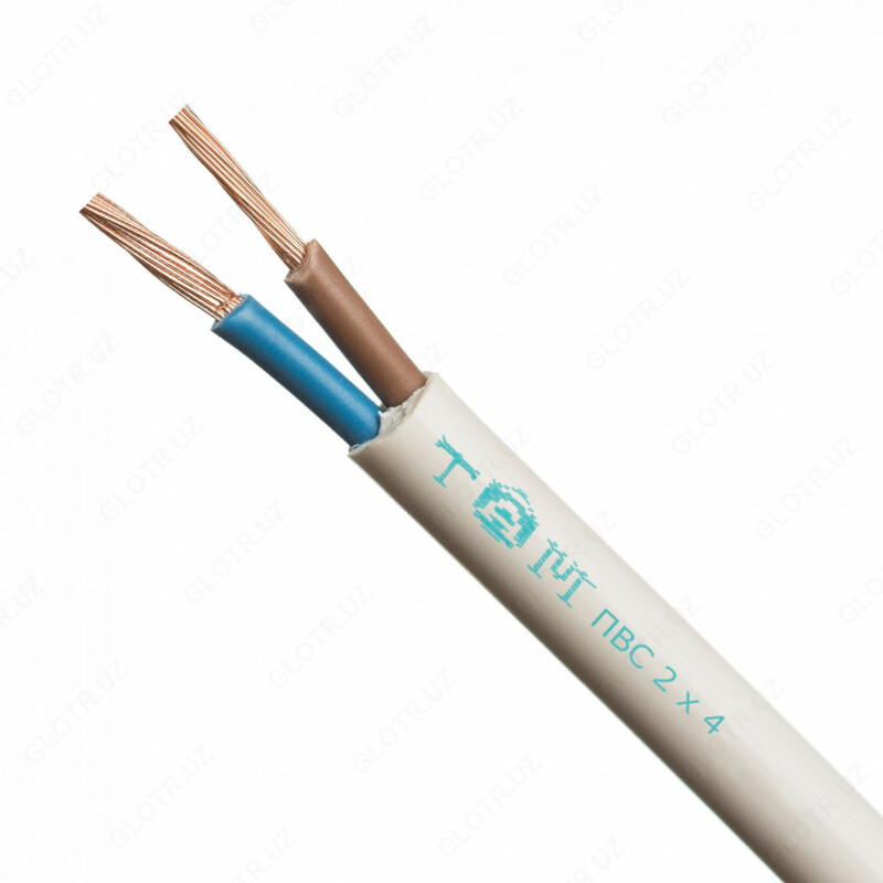 Провод бытовой АПУНП 2х4
