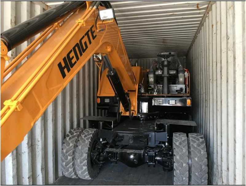 Колесный экскаватор HUNTER HT75W  Оптом и розница