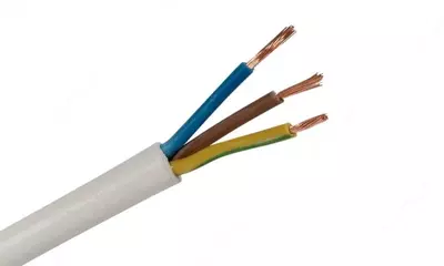 Провод соединительный с пластмассовой изоляцией ПВС 3х3,5 (1м)