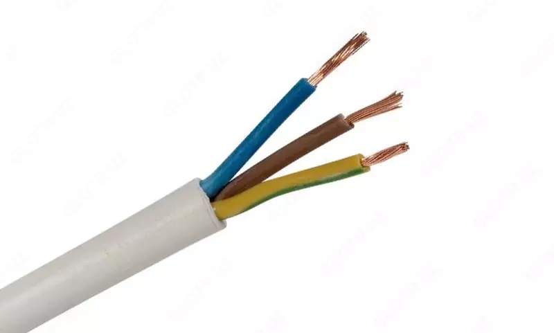 Провод соединительный с пластмассовой изоляцией ПВС 3х6