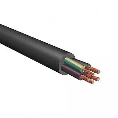 Кабель силовой гибкий (шланговый) КГ 1кВ 4х150-1 (1м)
