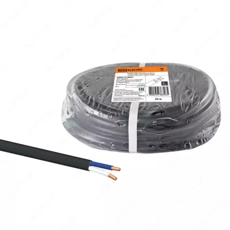 Кабель силовой VVG-P 2х16(ож)-1