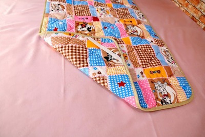 70x120 sm uzunlikdagi egiluvchan lentali bolalar uchun choyshabli to'shak to'shagi