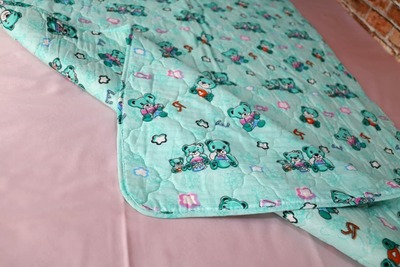 Легкое детское стеганное одеяло