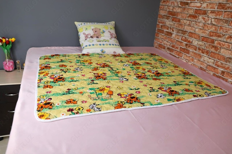 Легкое детское стеганное одеяло