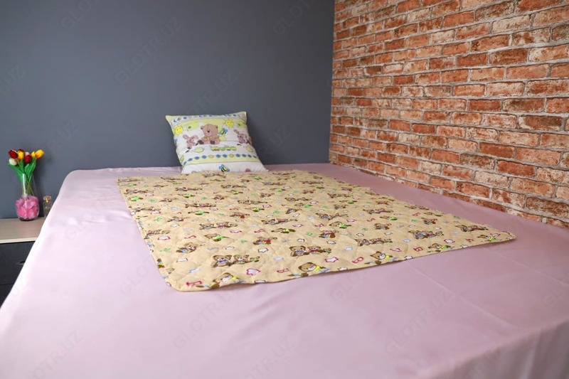 Легкое детское стеганное одеяло