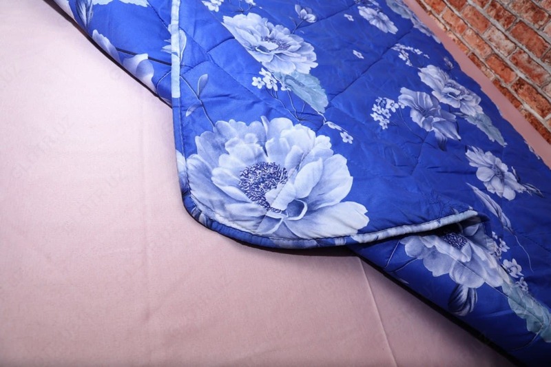 Двухспальное теплое одеяло (цветное), 180х220 см